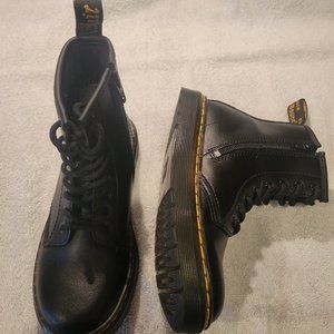 DR.MARTENS LITTLE-BIG KID ZAVALA COMBAT BOOT